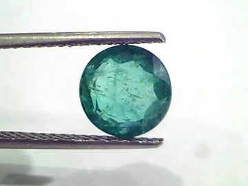 2.67 Ct Untreated Natural Zambian Emerald Gemstone Panna AAA