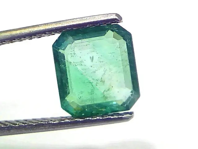 2.67 Ct GII Certified Untreated Natural Zambian Emerald Gemstones