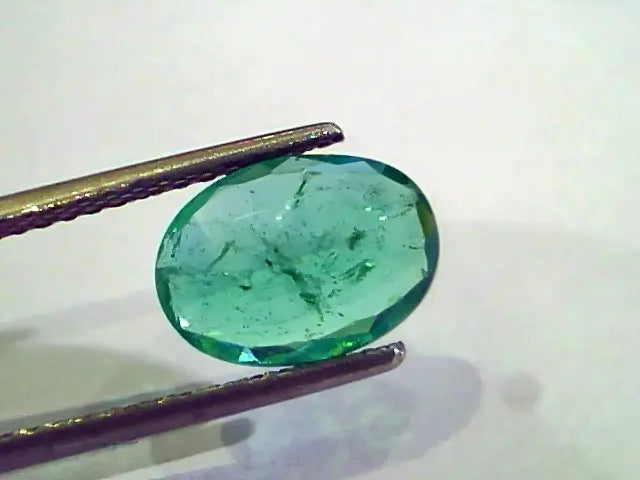 2.66 Ct Untreated Natural Zambian Emerald Gemstone Panna