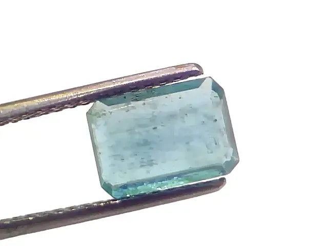 2.67 Ct GII Certified Untreated Natural Zambian Emerald Panna Gemstone - Venus Gems