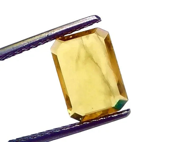 2.67 Ct Natural Yellow Sapphire Pukhraj Jupiter Gemstone (Heated) - Venus Gems