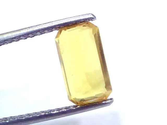 2.67 Ct Natural Yellow Sapphire Pukhraj Jupiter Gemstone (Heated)