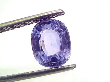 2.75 Ct Certified Unheated Untreated Natural Ceylon Blue Sapphire