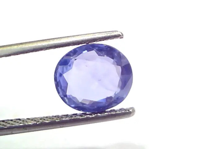 2.72 Ct Unheated Untreated Natural Ceylon Blue Sapphire Neelam AAA