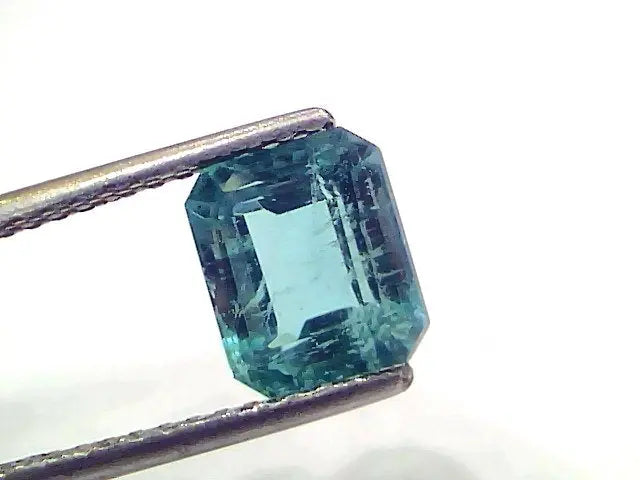 2.70 Ct GII Certified Untreated Natural Zambian Emerald Gemstone AAAAA