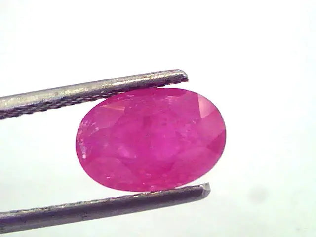 2.71 Ct Unheated Untreated Natural Old Burma Ruby Gemstone