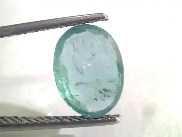 2.72 Ct Untreated Natural Zambian Emerald Gemstone Panna Gems - Venus Gems