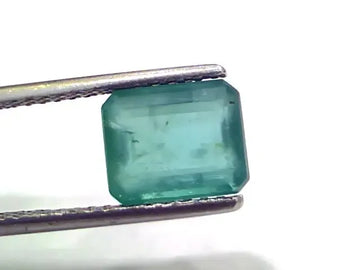 2.74 Ct Untreated Natural Zambian Emerald Gemstone Panna Gems - Venus Gems