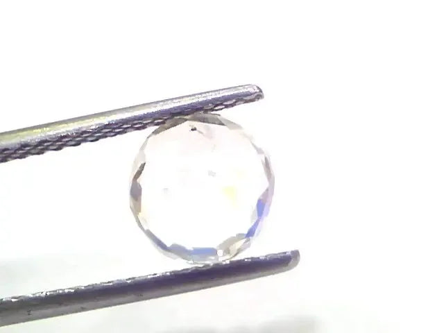 2.71 Ct Certified Unheated Untreated Natural Ceylon White Sapphire - Venus Gems