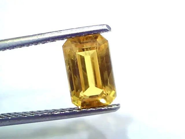 2.72 Ct Natural Yellow Sapphire Pukhraj Jupiter Gemstone (Heated)