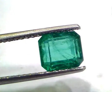 2.73 Ct Untreated Natural Zambian Emerald Gemstone Panna Gems AAAAA