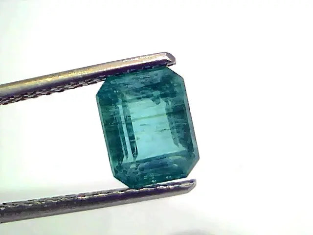 2.73 Ct GII Certified Untreated Natural Zambian Emerald Gemstone