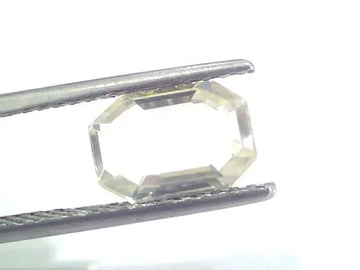 2.73 Ct Unheated Untreated Natural White Sapphire Gemstones - Venus Gems