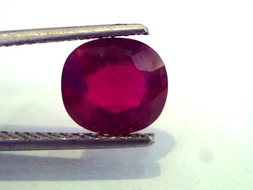 2.46 Ct Natural Ruby Gemstone for Sun (Heated)