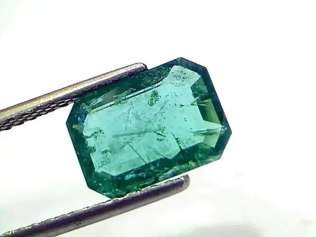 2.74 Ct IGI Certified Untreated Natural Zambian Emerald Gemstone - Venus Gems