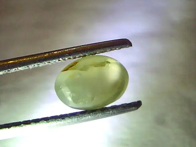 2.76 Ct Certified Untreated Natural Chrysoberyl Ceylon Cats Eye