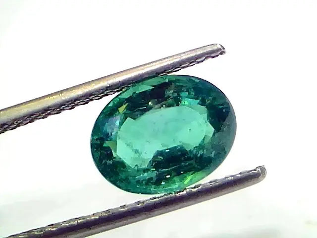 2.75 Ct IGI Certified Untreated Natural Zambian Emerald Gemstone AAA