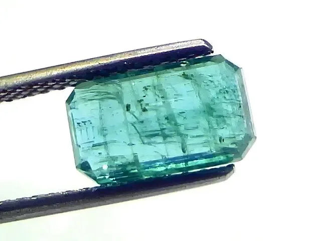 2.83 Ct Certified Untreated Natural Zambian Emerald Gemstones - Venus Gems