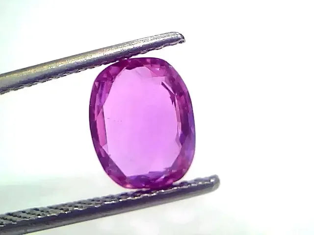 2.77 Ct GII Certified Unheated Untreted Natural Madagaskar Ruby AAA - Venus Gems
