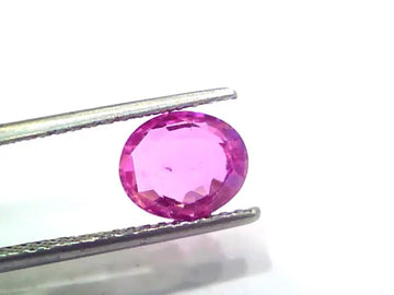 2.76 Ct GII Certified Unheated Untreated Natural Madagaskar Ruby AA