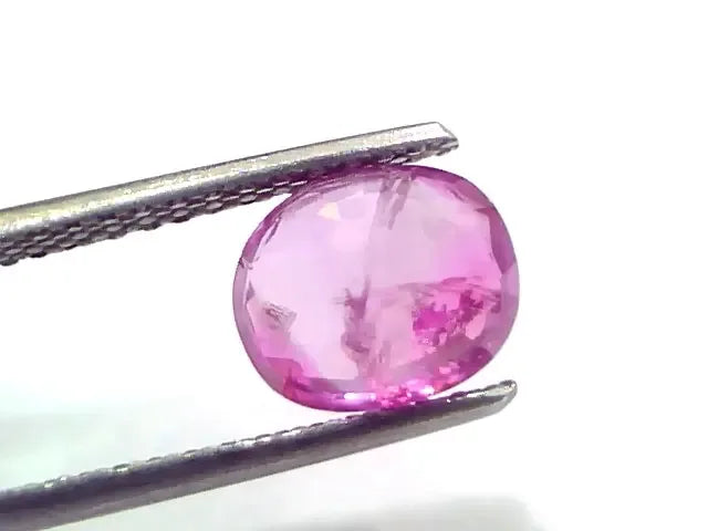 2.77 Ct GII Certified Unheated Untreated Natural Old Burma Ruby AAA - Venus Gems