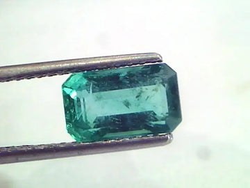 2.78 Ct IGI Certified Untreated Natural Zambian Emerald Gemstone AAA