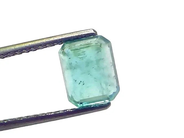 2.78 Ct GII Certified Untreated Natural Zambian Emerald Panna Gems - Venus Gems