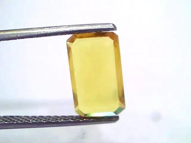 2.81 Ct Natural Yellow Sapphire Pukhraj Jupiter Gemstone(Heated)
