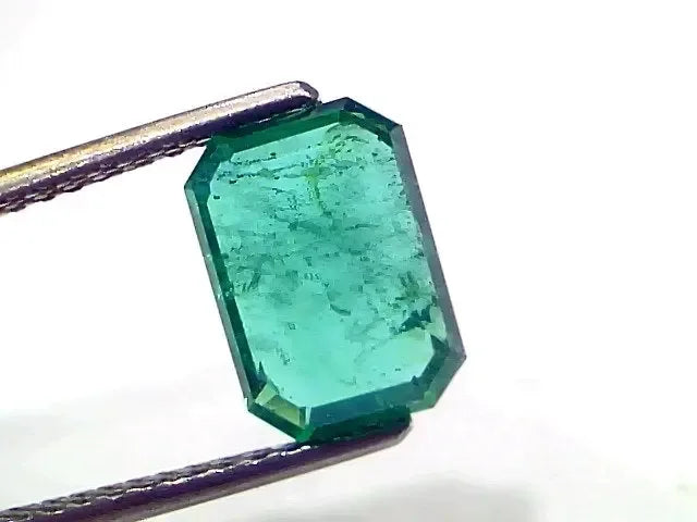 2.79 Ct IGI Certified Untreated Natural Zambian Emerald Gemstone - Venus Gems