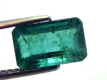 2.80 Ct Top Premium Grade Natural Zambian Emerald Panna Gemstone