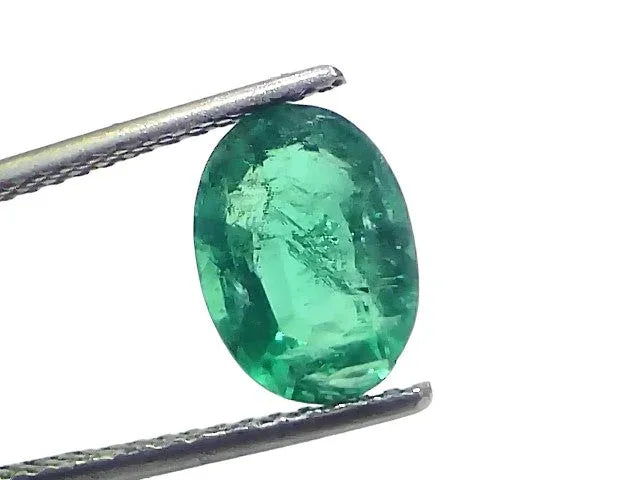 2.81 Ct GII Certified Untreated Natural Zambian Emerald Panna AAA - Venus Gems