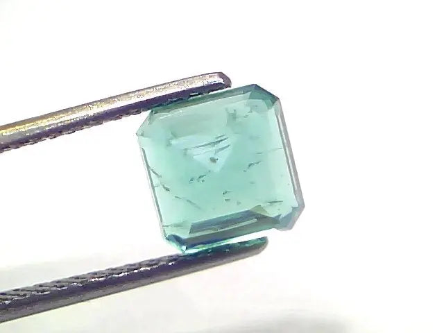 2.82 Ct GII Certified Untreated Natural Zambian Emerald Gemstone AAAAA