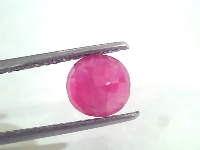 2.83 Ct Natural Old Burma Mines Ruby Gemstone Manik Stone - Venus Gems