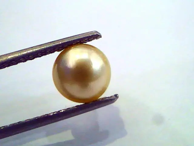 2.83 Ct 5.18 Chaw Natural Real Basra Pearl Moti Certified *RARE