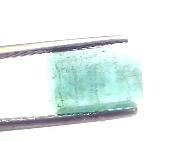 2.85 Ct Certified Untreated Natural Zambian Emerald Gemstone