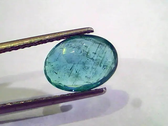 2.82 Ct Untreated Natural Zambian Emerald Gemstone Panna