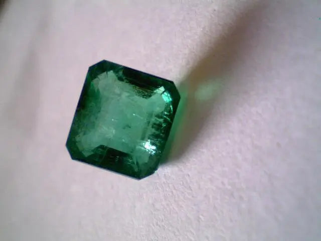 2.84 Ct Untreated Natural Zambian Emerald Gemstone Premium