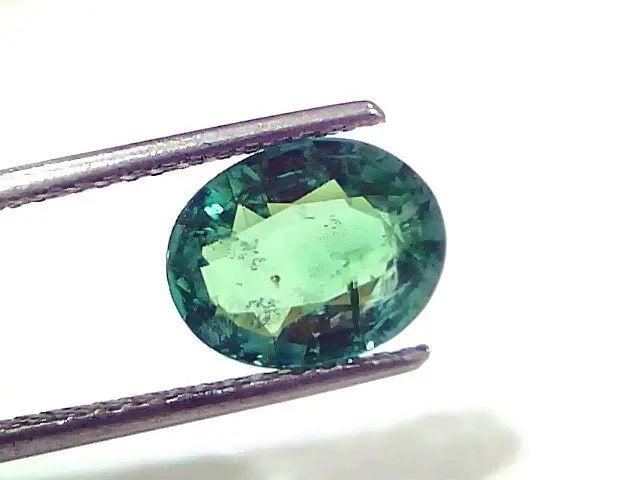 2.84 Ct IGI Certified Untreated Natural Zambian Emerald Gems AAA