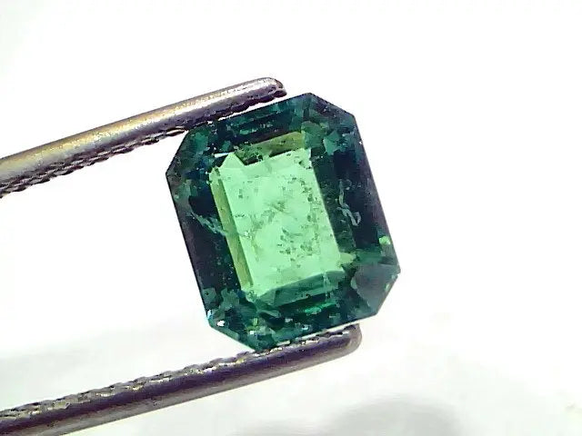 2.84 Ct IGI Certified Untreated Natural Zambian Emerald Gemstone