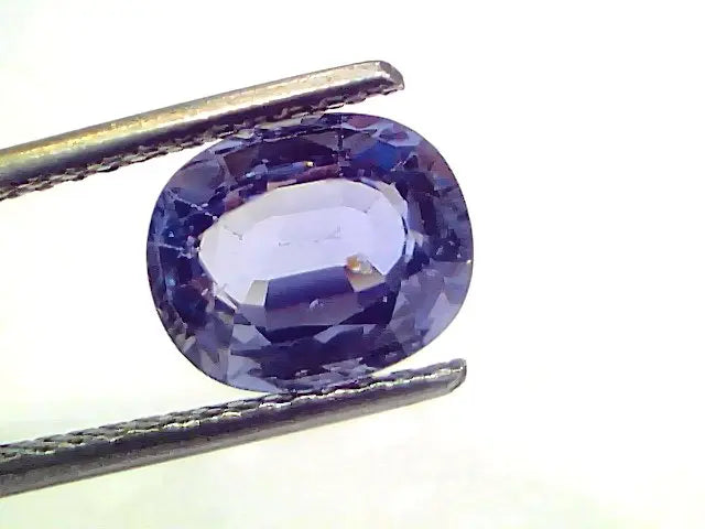 2.90 Ct Certified Unheated Untreated Natural Ceylon Blue Sapphire