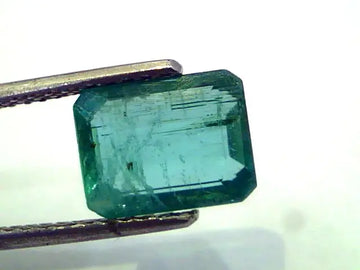 2.85 Ct Unheated Untreated Natural Zambian Emerald AA