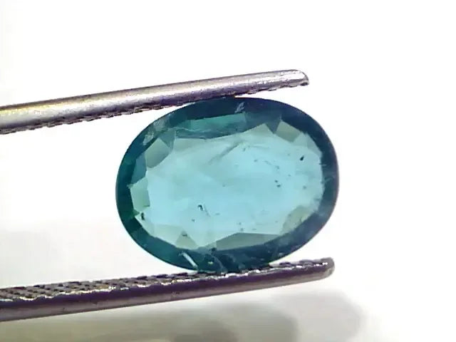 2.85 Ct GII Certified Untreated Natural Zambian Emerald Gems AAAA - Venus Gems