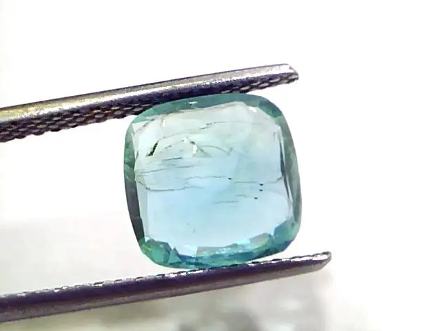 2.85 Ct GII Certified Untreated Natural Zambian Emerald Gems AAA