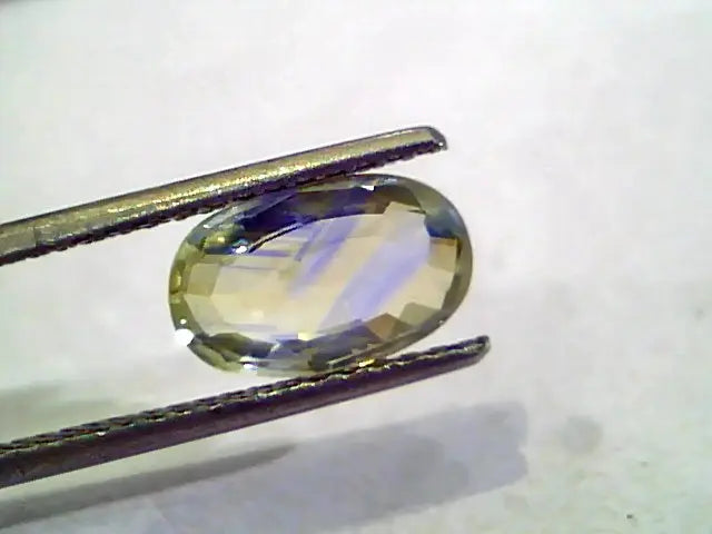 2.84 Ct Untreated Natural Ceylon Yellow Blue Pitambari Sapphire