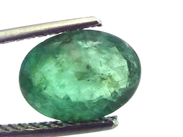 2.81 Ct Untreated Natural Zambian Emerald Gemstone