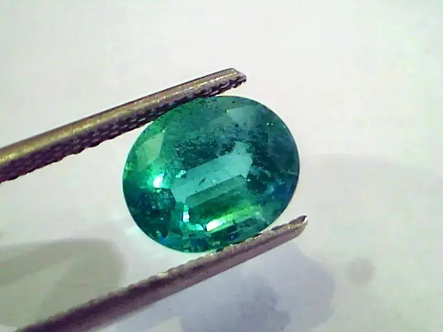 2.90 Ct Untreated Natural Zambian Emerald Gemstone Panna
