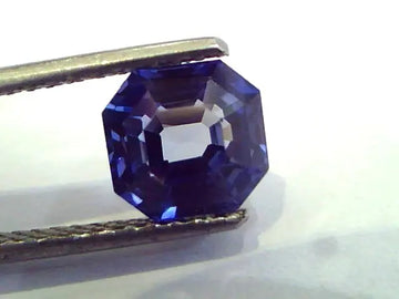 2.87 Ct IGI Certified Unheated Untreated Natural Burma Blue Sapphire