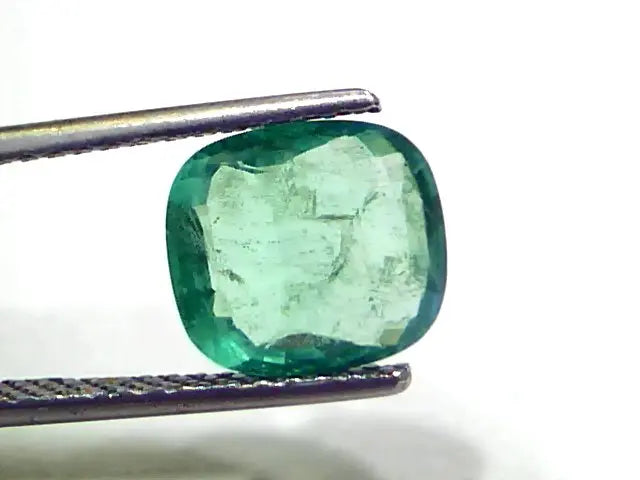 2.87 Ct GII Certified Untreated Natural Zambian Emerald Gems AAA