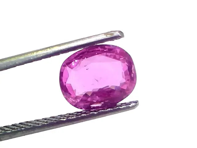 2.88 Ct GII Certified Unheated Untreated Natural Madagaskar Ruby AA - Venus Gems