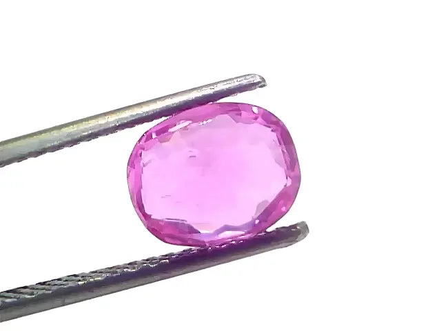 2.88 Ct GII Certified Unheated Untreated Natural Madagaskar Ruby AA - Venus Gems